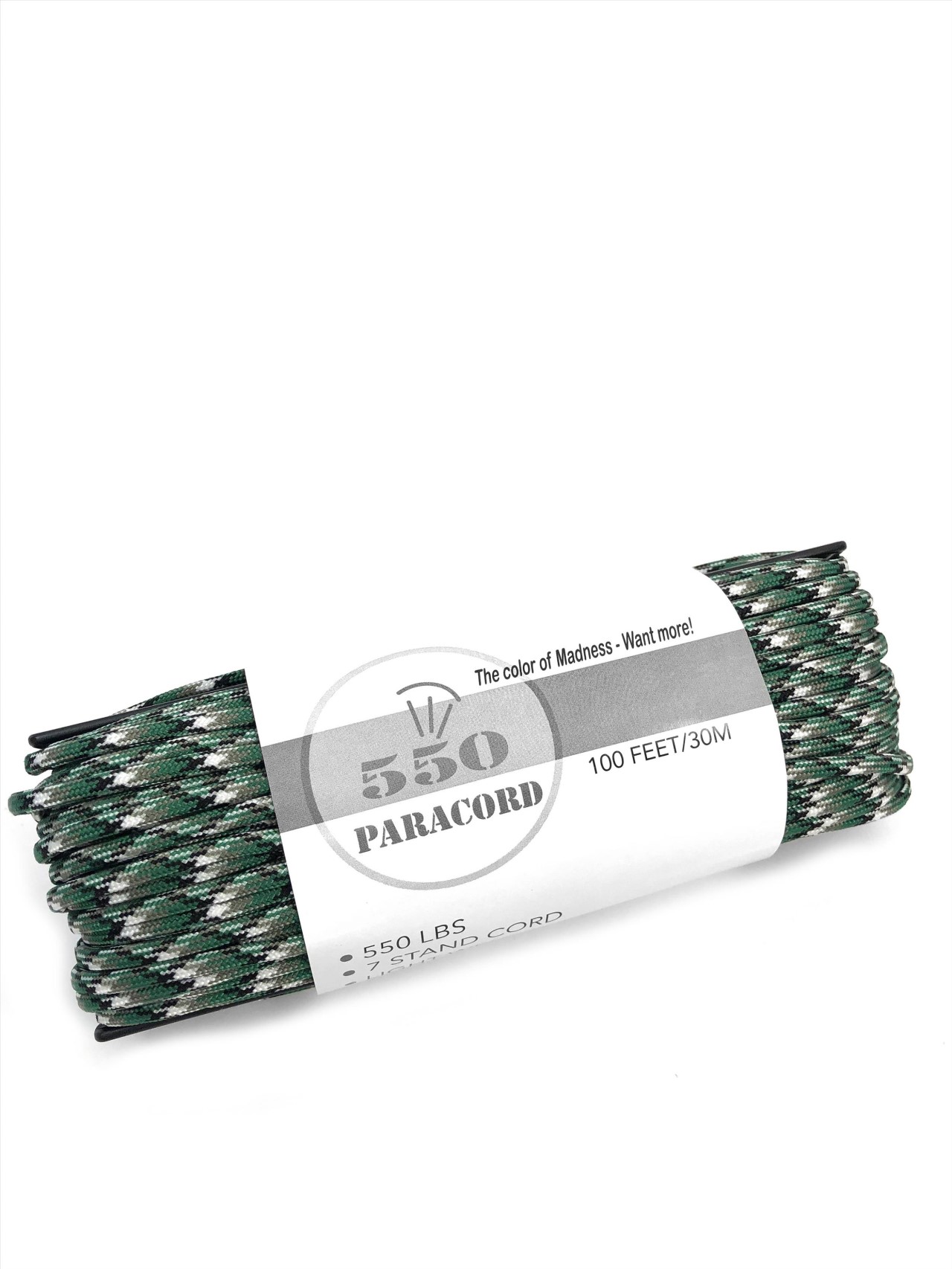 550LBS | 綠迷彩系列-30米/Pack